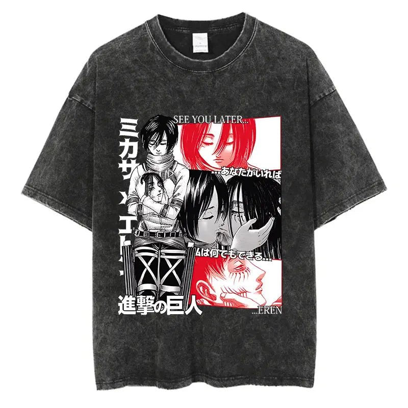 Attack On Titan T Shirts Oversized - WRLDEU SHOP