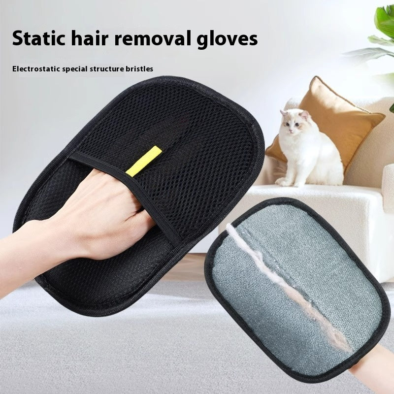 Pet Hair Remover Mitt Glove