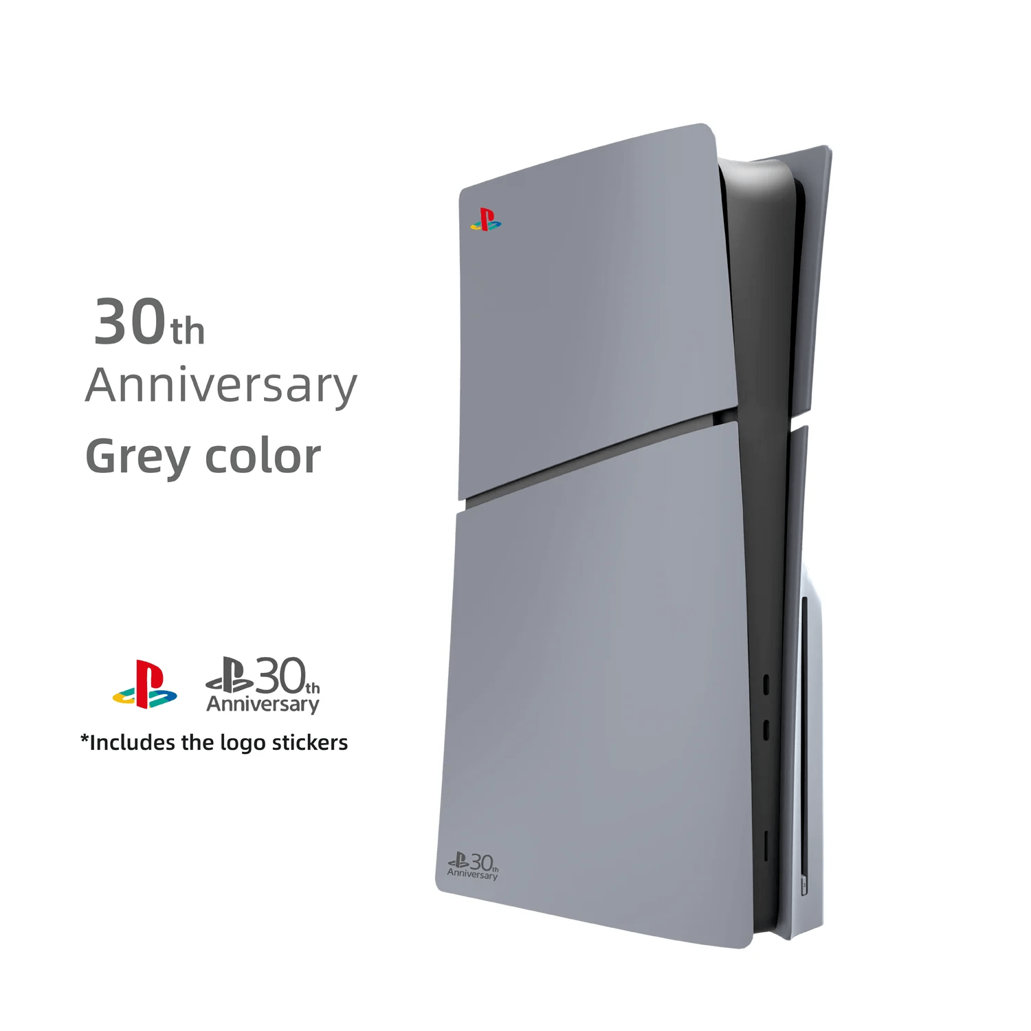 Cover Shell and Logo Skin & 30th Anniversary Sticker For PS5 Console - WRLDEU SHOP