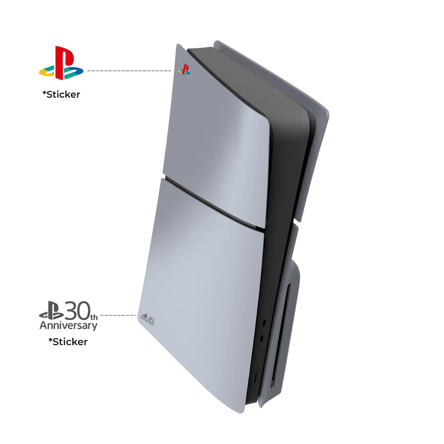 Cover Shell and Logo Skin & 30th Anniversary Sticker For PS5 Console - WRLDEU SHOP