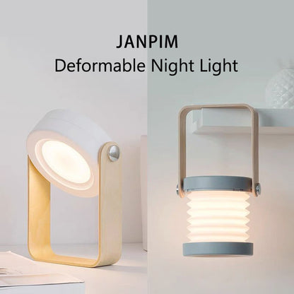 Foldable Lantern with a size of 142×37×194mm in table lamp status