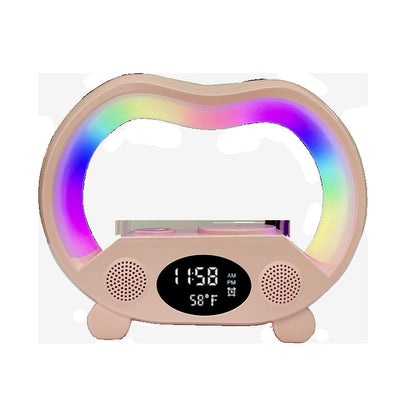 High-quality Smart LED Digital Clock with 6 in 1 multi-function wireless charging capabilities