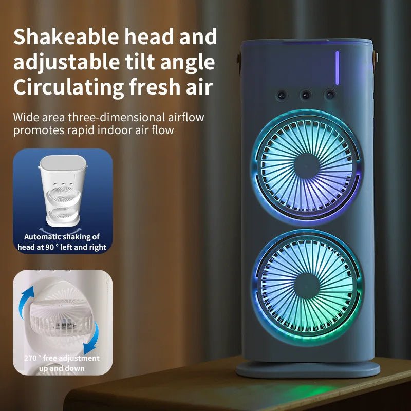 Double - Fan Humidifier - WRLDEU SHOP