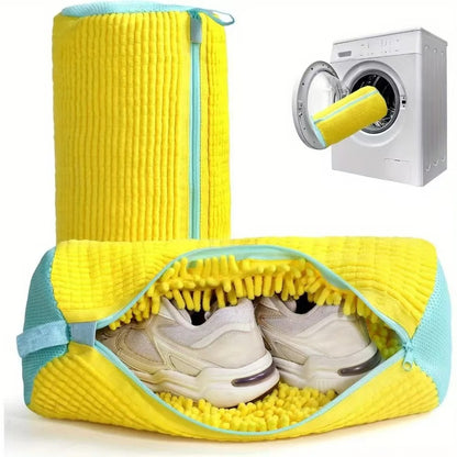 JKR Shoe Washing Bag – Padded Laundry Net Protector for Machine Wash & Drying