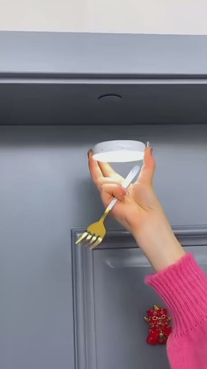 LED Motion Sensor Night Light – USB Rechargeable, Wireless, Magnetic Mount, Smart Human Body Detection