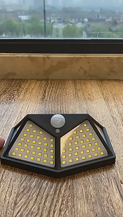 Multifunctional Solar Garden Light – Waterproof LED Outdoor Lamp with Motion Sensor & Decorative Spotlight Design
