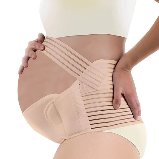 SLAIXIU Maternity Support Belt – Adjustable Belly Band for Back & Waist Relief During Pregnancy